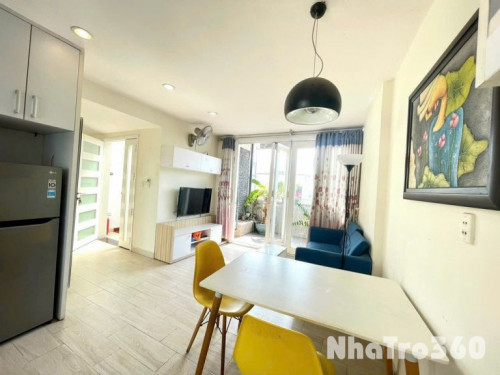 Cho thuê căn 2PN , đường Thạch Thị Thanh quận 1