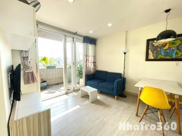 Cho thuê căn 2PN , đường Thạch Thị Thanh quận 1