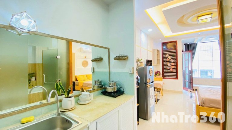 Cho thuê căn hộ Q1, đường Cô Giang, gần Cầu Ông Lãnh, Công Viên 23 Tháng 9, Đại Học Văn Lang