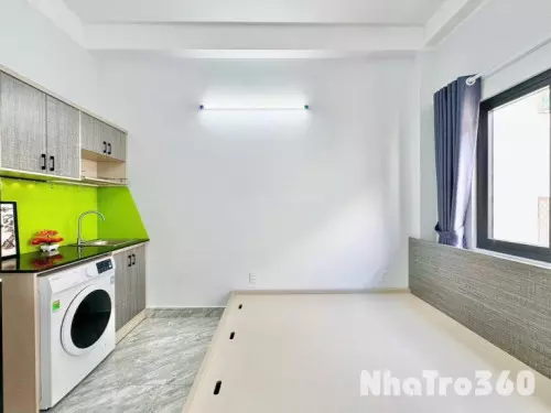 Studio Full Nội Thất Có Ban Công, Máy Giặt Riêng