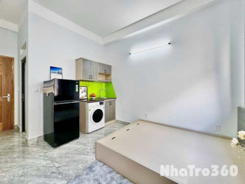 Studio Full Nội Thất Có Ban Công, Máy Giặt Riêng
