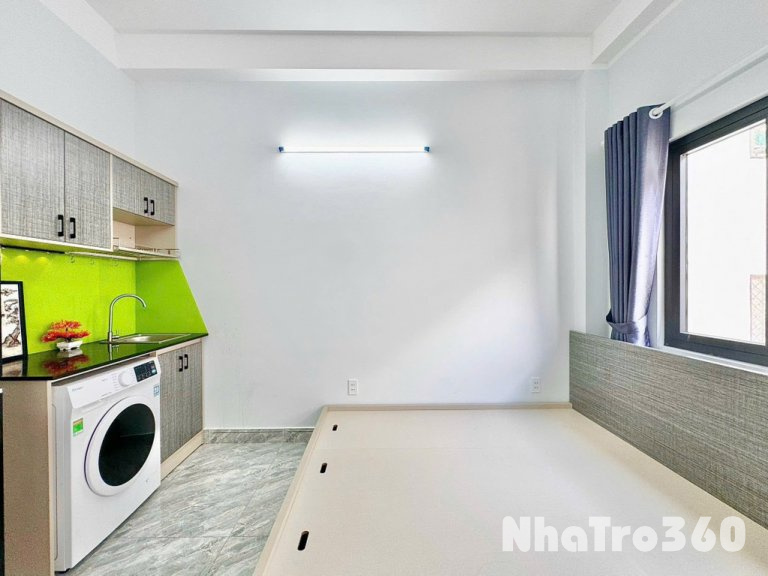 Studio Full Nội Thất Có Ban Công, Máy Giặt Riêng