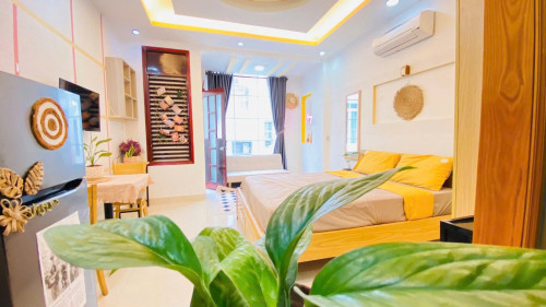 Cho thuê căn hộ Q1, đường Cô Giang, gần Cầu Ông Lãnh, Công Viên 23 Tháng 9, Đại Học Văn Lang
