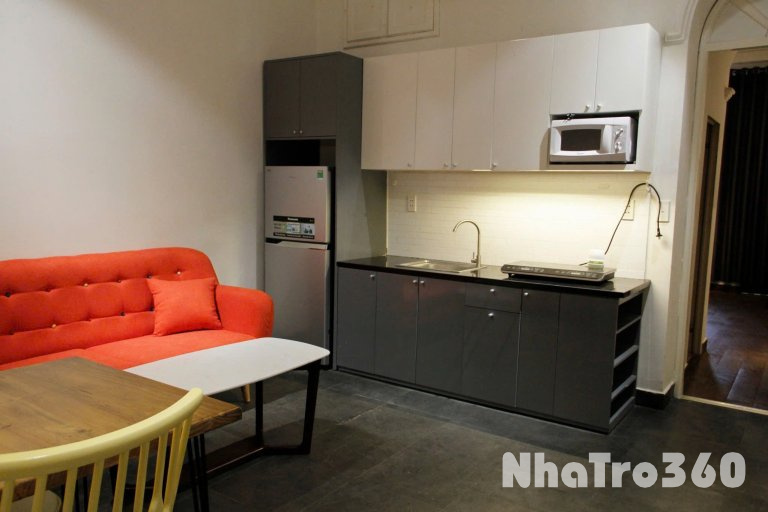 Cho thuê căn hộ 1PN, Q4, đường Khánh Hội, gần Cầu Ông Lãnh, Cầu Kênh Tẻ, Công Viên Khánh Hội