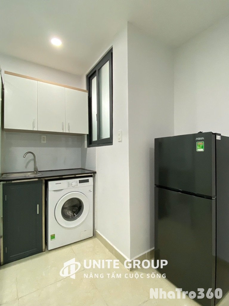 Studio full nội thất, máy giặt riêng, quận 7