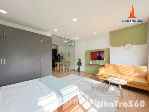 Căn Hộ 1 PN Cửa Sổ Trời Diện Tích Rộng Gần Sân Bay