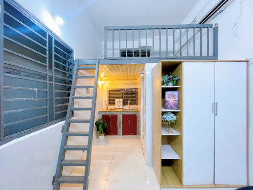 Phòng trọ duplex gần ĐH Công Thương chỉ 5' đi xe máy