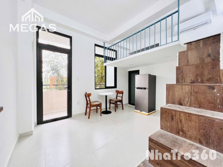 Cho thuê căn hộ có gác cửa sổ trời ban công T.Bình