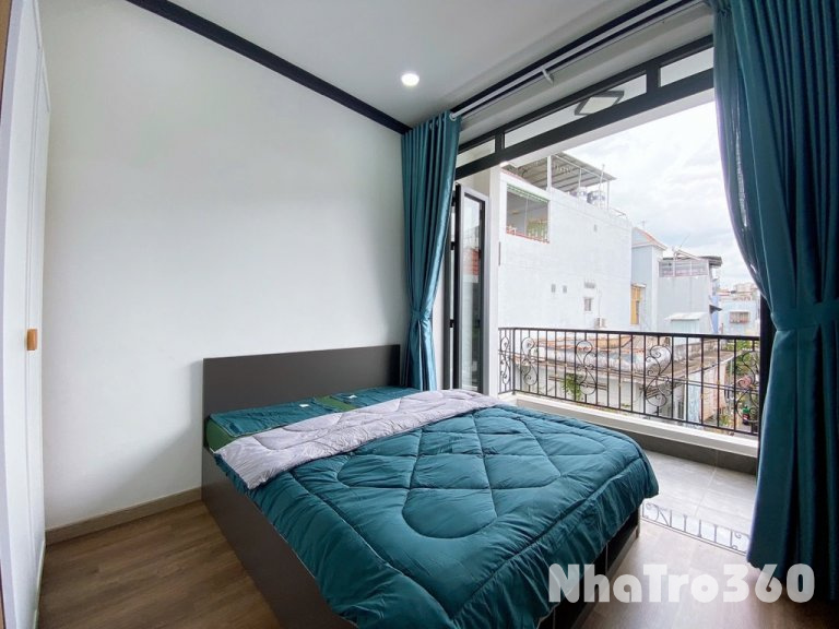 Studio Full Nội Thất Có Ban Công Gần Sân Bay