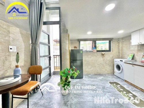 Cho thuê căn hộ duplex ban công máy giặt riêng