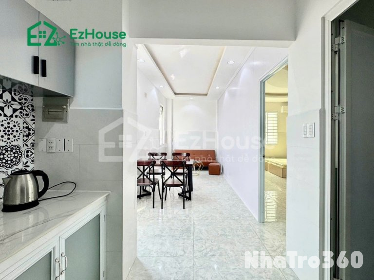 Full nội thất, 1pn, tách bếp, cửa sổ trời, tự do