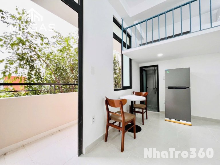 Cho thuê căn hộ có gác cửa sổ trời ban công T.Bình