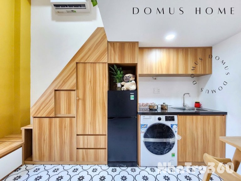 Cho thuê phòng có gác ngay trần xuân soạn full nt