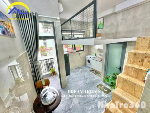 Cho thuê căn hộ duplex ban công máy giặt riêng