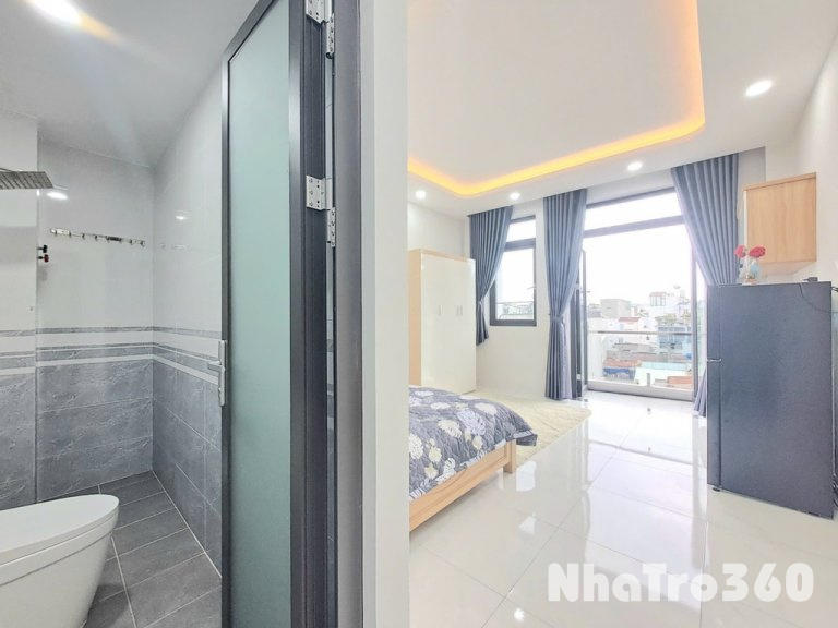Căn Hộ Studio Ban Công Full Nội Thất Gần Aeon Mall
