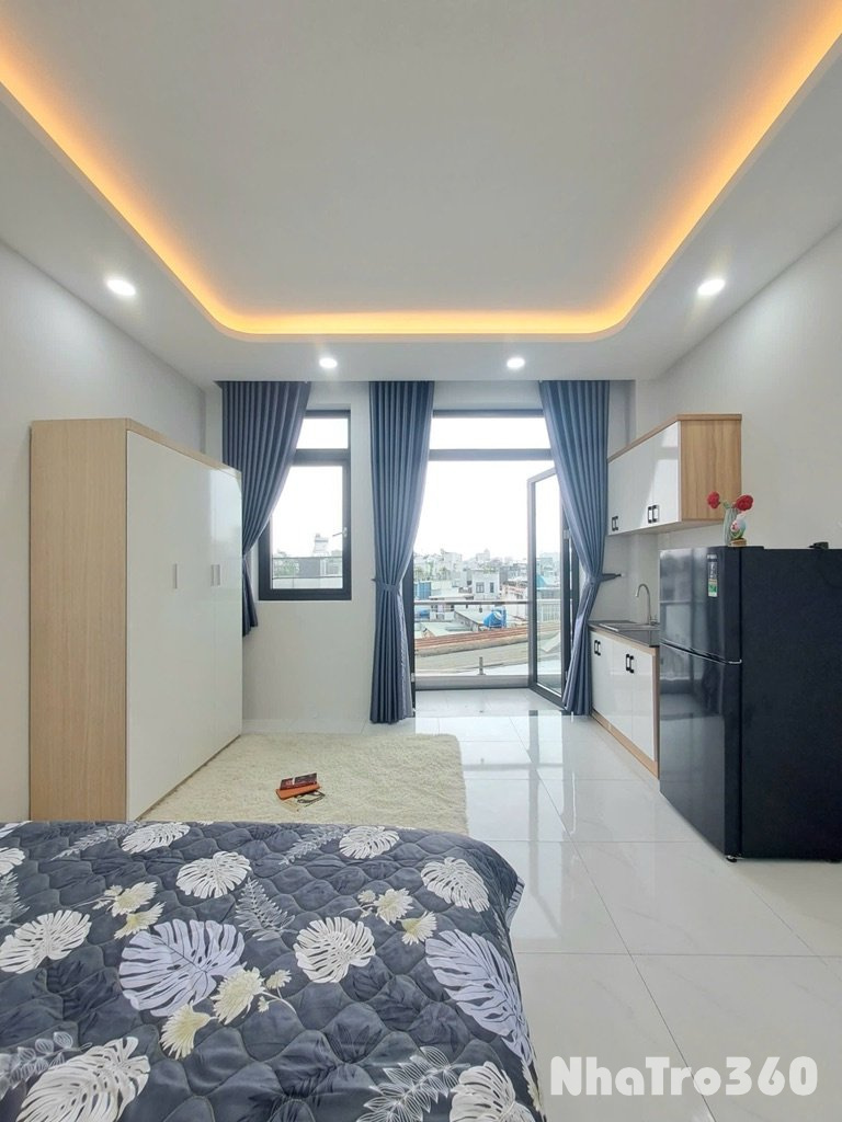 Căn Hộ Studio Ban Công Full Nội Thất Gần Aeon Mall