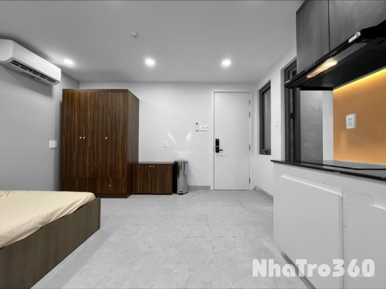 Studio full nội thất có máy giặt riêng gần quận 10