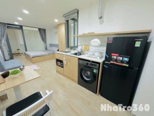 CHO THUÊ CĂN HỘ STUDIO LỚN FULL NỘI THẤT QUẬN 1