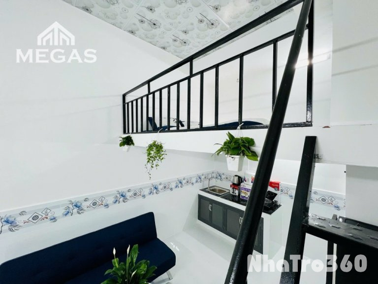 PHÒNG MINI FULL NỘI THẤT, GÁC CAO, GIÁ MỀM