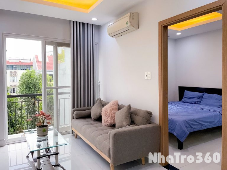 CĂN HỘ MỚI ĐẸP FULL NỘI THẤT BAN CÔNG, CỬA SỔ THOÁNG MÁT, GẦN LOTTE MART, CRESCENT MALL, Q1,4,8, TDT