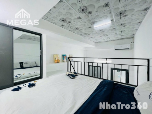 PHÒNG MINI FULL NỘI THẤT, GÁC CAO, GIÁ MỀM
