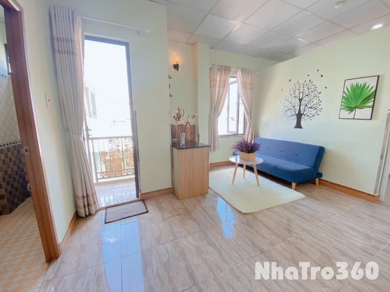 Cho thuê căn hộ 1PN, Q4, đường Xóm Chiếu, gần ĐH Nguyễn Tất Thành, Nhà thờ Xóm Chiếu, cầu Kênh Tẻ
