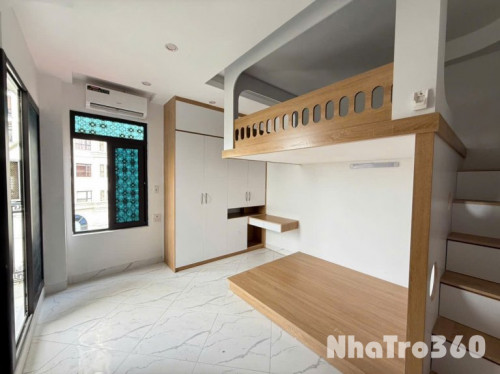 (Cực hiếm) Căn hộ Giường tầng cao cấp 30m2 mới khai trương tại ngõ 127 Cự Lộc - Có máy giặt riêng