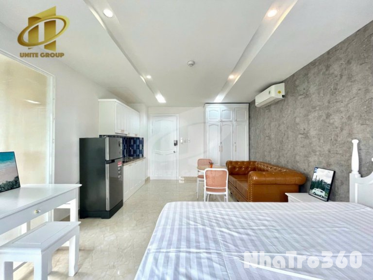 CHO THUÊ CĂN HỘ STUDIO CÓ CỬA SỔ THOÁNG MÁT, FULL NỘI THẤT TẠI QUẬN 7