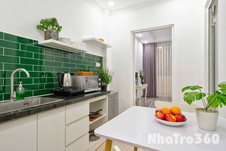 Cho thuê căn hộ 1PN, Q1, đường Đề Thám, gần cầu Ông Lãnh, Công viên 23 Tháng 9, ĐH Văn Lang