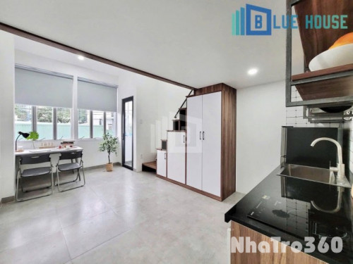 Cho thuê căn hộ duplex ban công cửa sổ trời, T.Máy