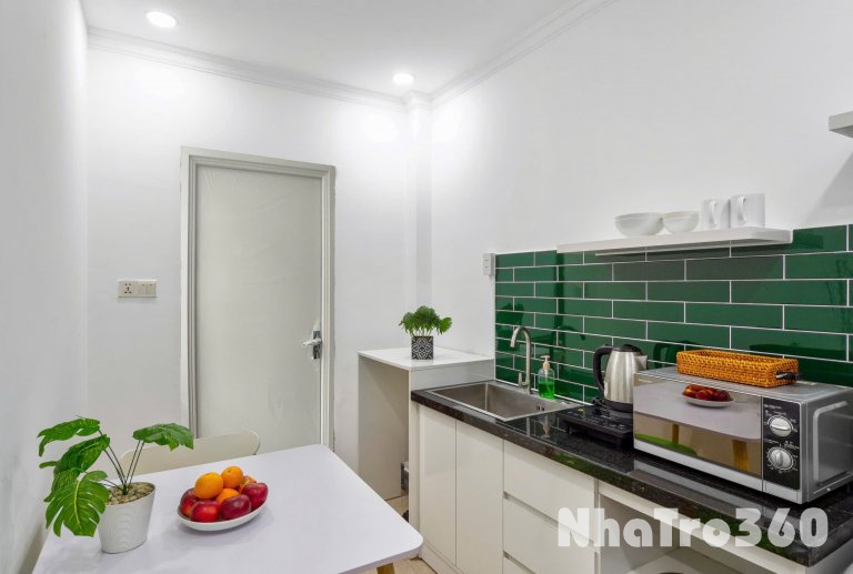 Cho thuê căn hộ 1PN, Q1, đường Đề Thám, gần cầu Ông Lãnh, Công viên 23 Tháng 9, ĐH Văn Lang