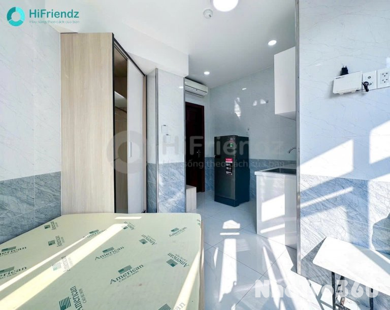 CHO THUÊ CĂN HỘ STUDIO CÓ CỬA SỔ THOÁNG MÁT, FULL NỘI THẤT TẠI QUẬN 7