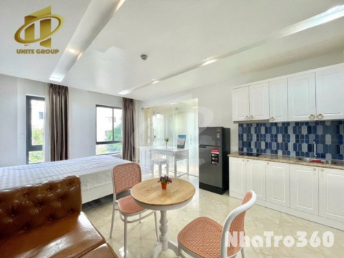 CHO THUÊ CĂN HỘ STUDIO CÓ CỬA SỔ THOÁNG MÁT, FULL NỘI THẤT TẠI QUẬN 7