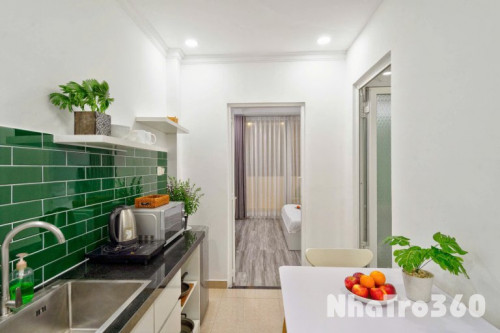 Cho thuê căn hộ 1PN, Q1, đường Đề Thám, gần cầu Ông Lãnh, Công viên 23 Tháng 9, ĐH Văn Lang