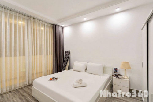 Cho thuê căn hộ 1PN, Q1, đường Đề Thám, gần cầu Ông Lãnh, Công viên 23 Tháng 9, ĐH Văn Lang