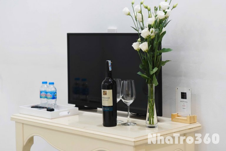 Cho thuê căn hộ 1PN, Q1, đường Đề Thám, gần cầu Ông Lãnh, Công viên 23 Tháng 9, ĐH Văn Lang