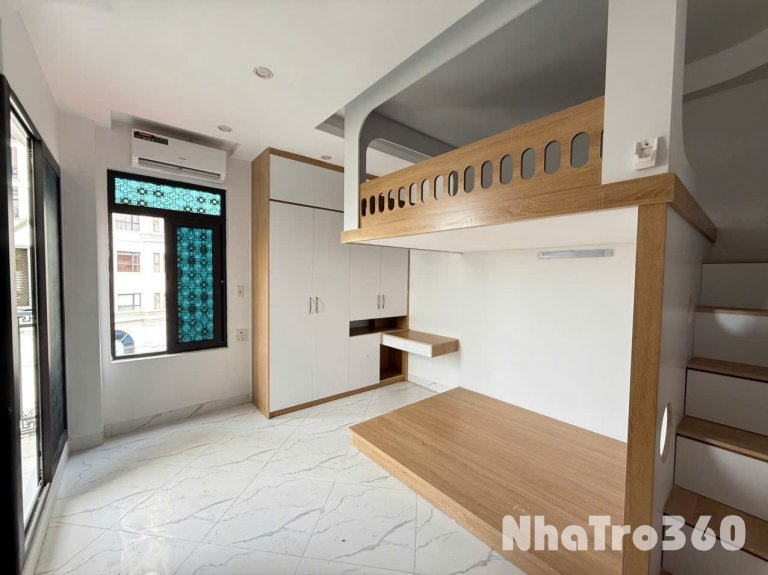 (Cực hiếm) Căn hộ Giường tầng cao cấp 30m2 mới khai trương tại ngõ 127 Cự Lộc - Có máy giặt riêng