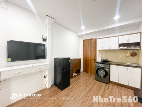 Căn hộ 1pn bancol thang máy Trần Hưng Đạo Quận 5
