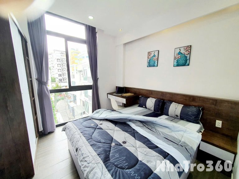 Cho thuê căn hộ 1PN, Q1, đường Nguyễn Trãi, gần Công Viên 23 Tháng 9, cầu Nguyễn Văn Cừ, ĐH Văn Lang