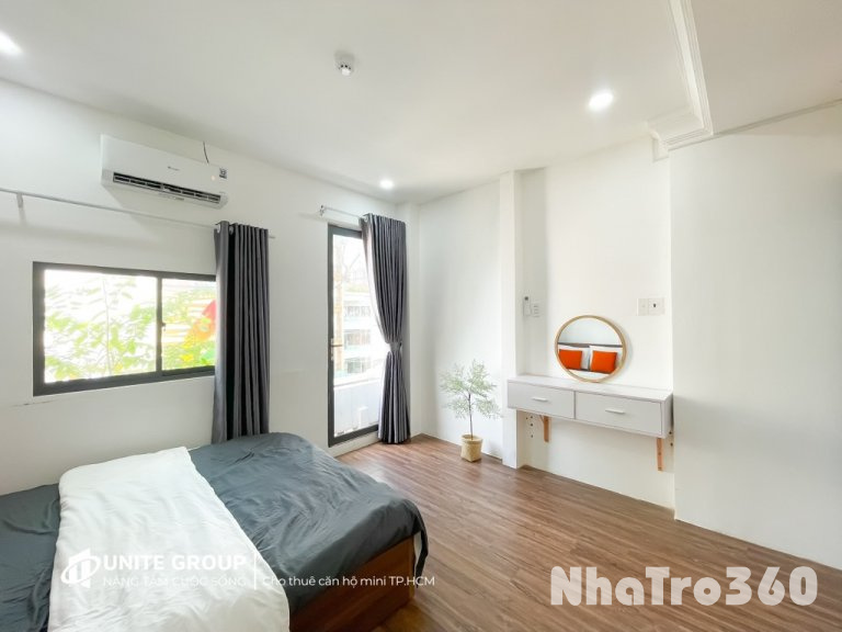 Căn hộ 1pn bancol thang máy Trần Hưng Đạo Quận 5