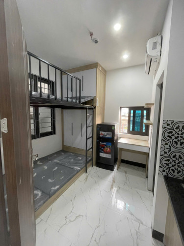 (Cực hiếm) Căn hộ Giường tầng cao cấp 22m2 mới khai trương tại ngõ 112 Định Công Thượng - Hoàng Mai