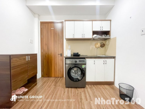 Căn hộ 1pn bancol thang máy Trần Hưng Đạo Quận 5