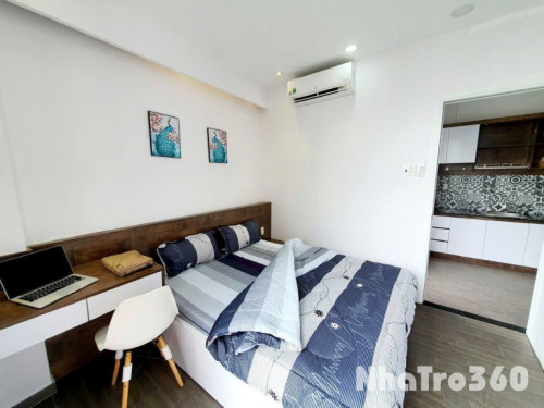 Cho thuê căn hộ 1PN, Q1, đường Nguyễn Trãi, gần Công Viên 23 Tháng 9, cầu Nguyễn Văn Cừ, ĐH Văn Lang