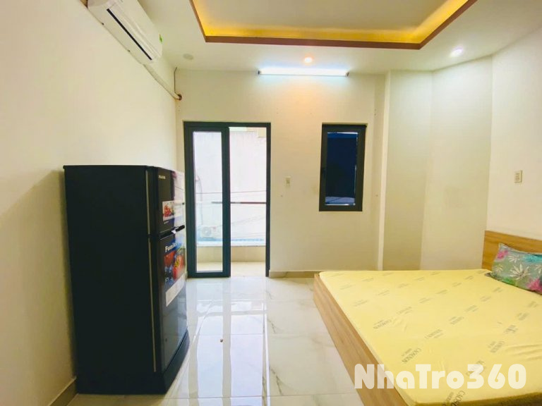 STUDIO FULL NỘI THẤT – CÓ BAN CÔNG THOÁNG MÁT