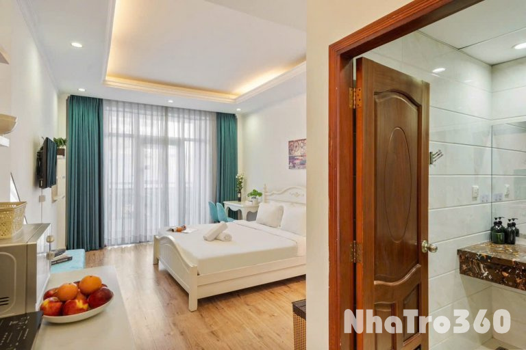 Cho thuê căn hộ Q1, đường Đề Thám, gần cầu Ông Lãnh, Công viên 23 Tháng 9, ĐH Văn Lang