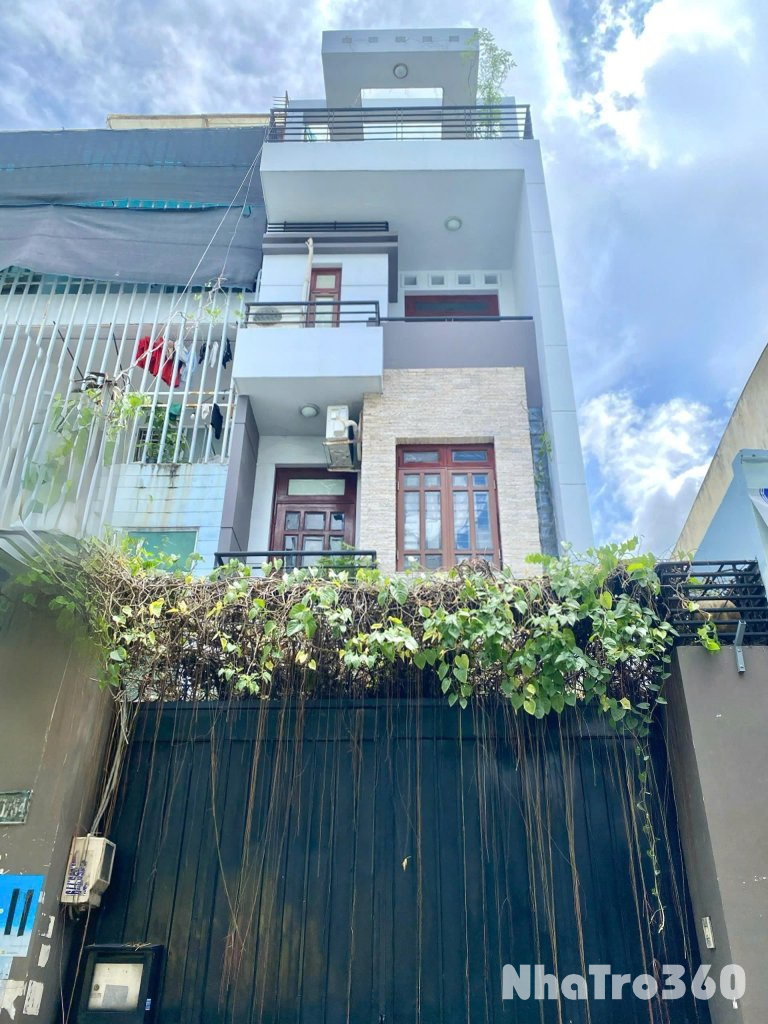 CHO THUÊ NHÀ HẺM XE HƠI, 1 TRỆT 3 LẦU (DTSD=250M2), 5PN +NỘI THẤT, GIÁ TỐT P.26, Q.BÌNH THẠNH
