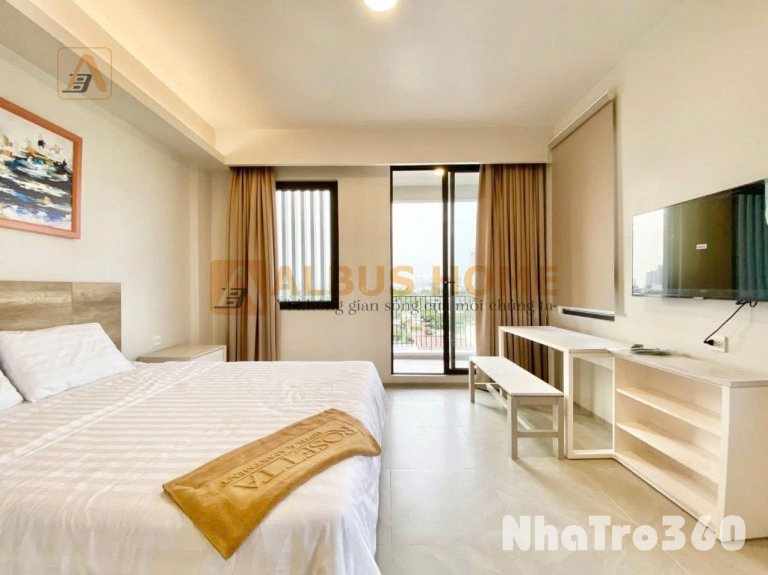 STUDIO MỚI 100% FULL NỘI THẤT BAN CÔNG, CỬA SỔ THOÁNG MÁT, GẦN LOTTE MART, CRESCENT MALL, TDTU, RMIT