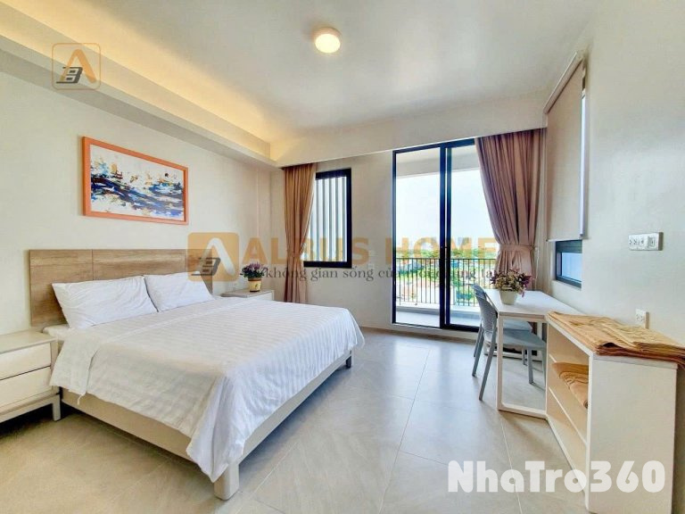 STUDIO MỚI 100% FULL NỘI THẤT BAN CÔNG, CỬA SỔ THOÁNG MÁT, GẦN LOTTE MART, CRESCENT MALL, TDTU, RMIT