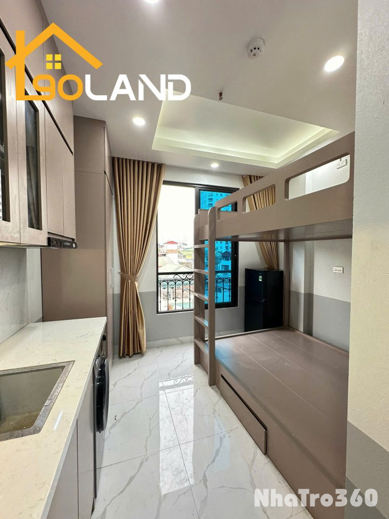 (Cực hiếm) Căn hộ Studio - Giường đôi 25m2 mới khai trương tại ngõ 297 Minh Khai - Máy giặt riêng