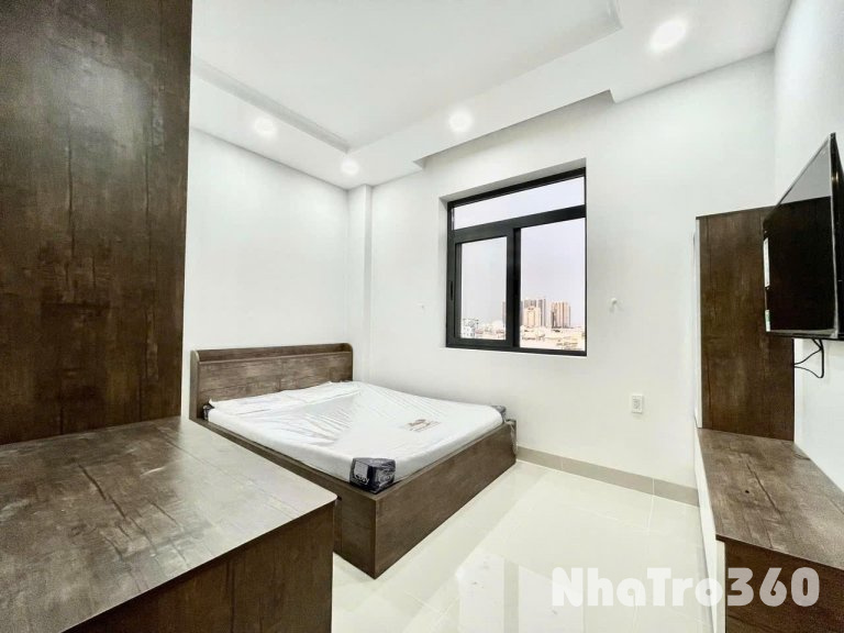 1PN 40M2 FULL NỘI THẤT, CỬA SỔ LỚN, GẦN LOTTE MART, TDTU, RMIT Q1,4,8